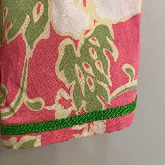 Sara Jane Pink and Green Floral Skirt - Picture 5 of 10